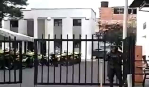 Policía en Usaquén