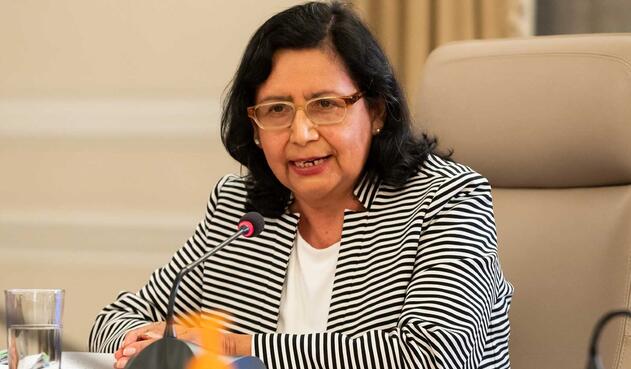 Gina Tambini, representante de la OPS en Colombia
