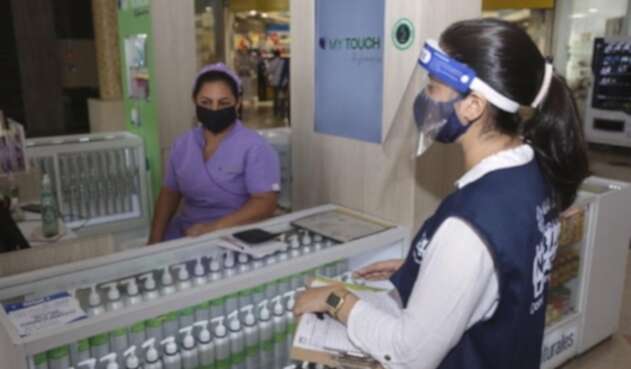 Controles en establecimientos.