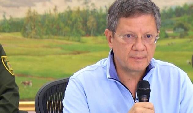 Luis Fernando Suárez Vélez, gobernador (e) de Antioquia.