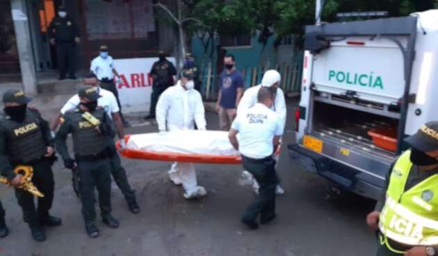 abatido delincuente en Cartagena