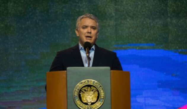 Presidente Iván Duque, en la Caminata por la Solidaridad