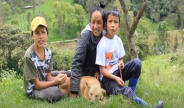 Youtubers campesinos, Nubia e hijos
