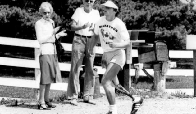 Terry Fox, atleta y activista canadiense