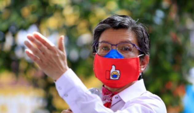 La alcaldesa de Bogotá, Claudia López.