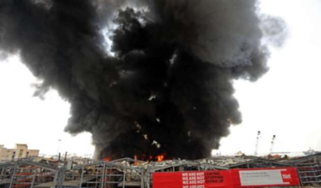 Incendio Beirut