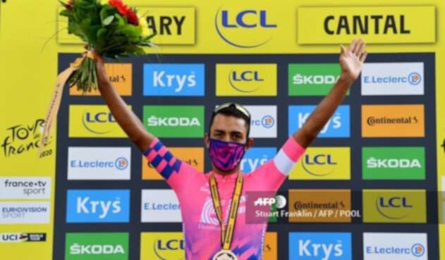 Daniel Felipe Martínez, ciclista colombiano