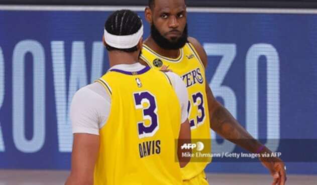 LeBron James, figura de los Lakers