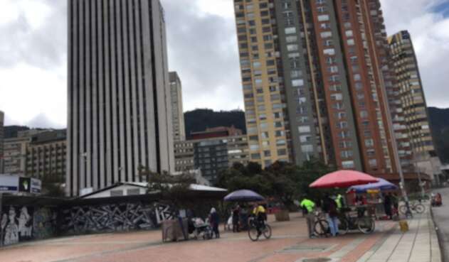 Vendedores informales en la nueva normalidad en Bogotá