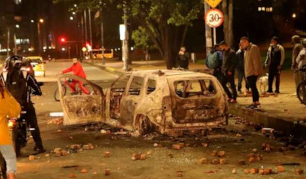 Violentas protestas en Bogotá por muerte de Javier Ordóñez