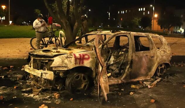 Violentas protestas en Bogotá por muerte de Javier Ordóñez