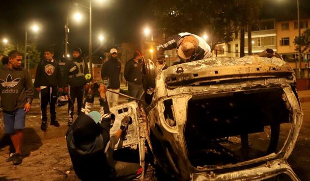 Violentas protestas en Bogotá por muerte de Javier Ordóñez