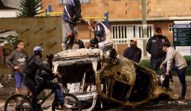 Violentas protestas en Bogotá por muerte de Javier Ordóñez