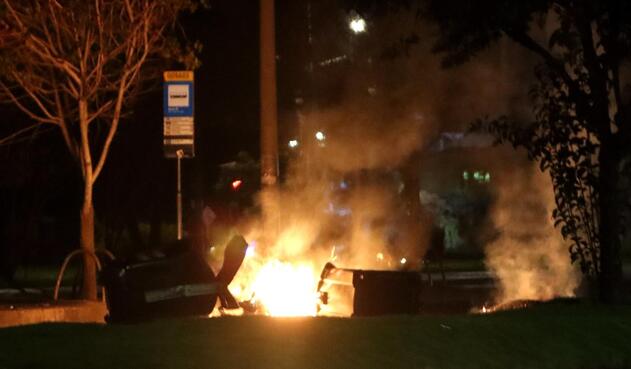 Violentas protestas en Bogotá por muerte de Javier Ordóñez