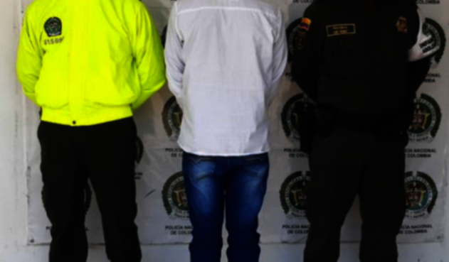 Fue capturado en el occidente de Caldas