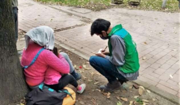 Niñas y niños rescatadas de abandono y negligencia en Bogotá