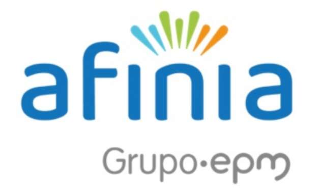 El logo de Afinia