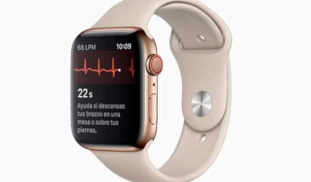 Sensor de ritmo cardíaco del Apple Watch