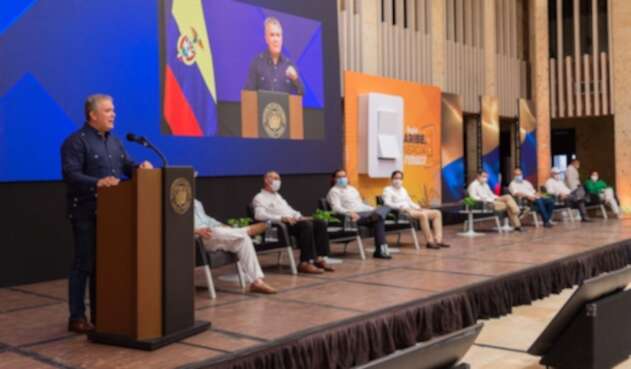 Duque en Cartagena