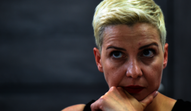 María Kolésnikova, líder opositora de Bielorrusia