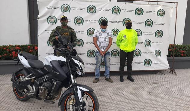 La captura se llevó a cabo en Valencia.