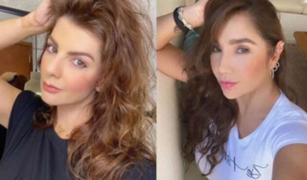 Carolina Cruz y Paola Jara
