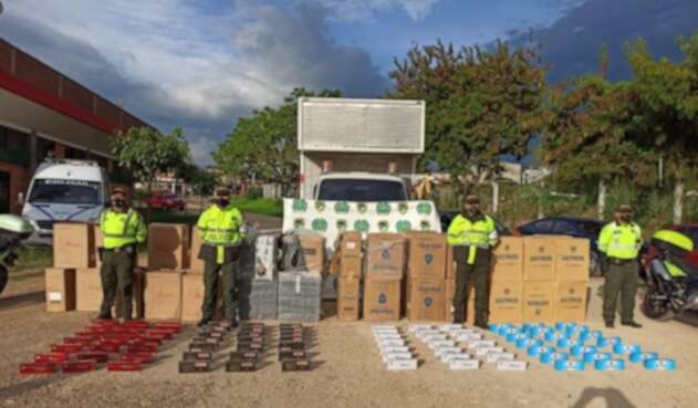 Cigarrillos de contrabando en Cundinamarca