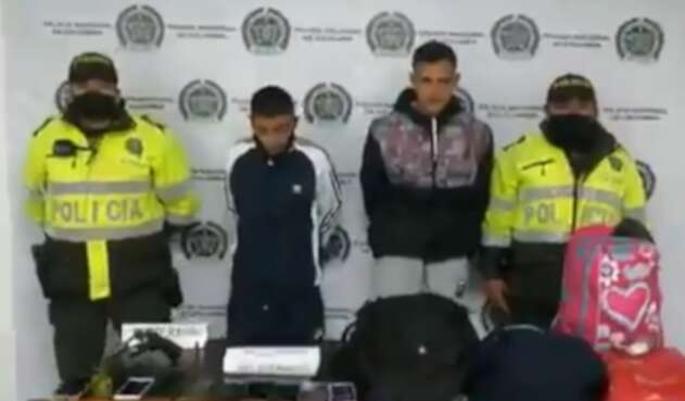 Delincuentes en Bogotá