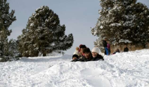 Nieve en Denver, Colorado