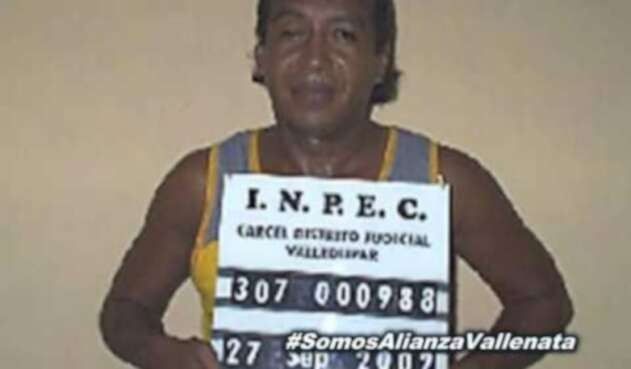 Diomedes Díaz en la cárcel