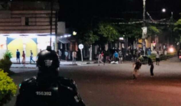 Disturbios en Ibagué