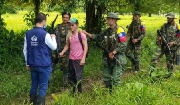Liberan joven que estaba secuestrado en el Catatumbo