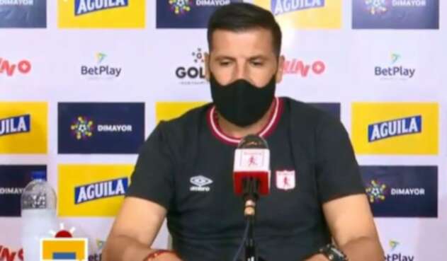 Juan Cruz Real, técnico de América de Cali