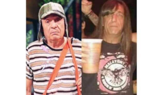 El Chavo del 8 metalero, un rockero muy parecido a Roberto Gómez Bolaños.