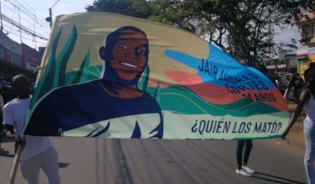 Marcha por las víctimas de la masacre de Llano Verde