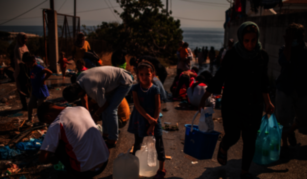 Refugiados en Grecia