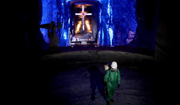 Catedral de Sal de Zipaquirá se prepara para abrir en pandemia
