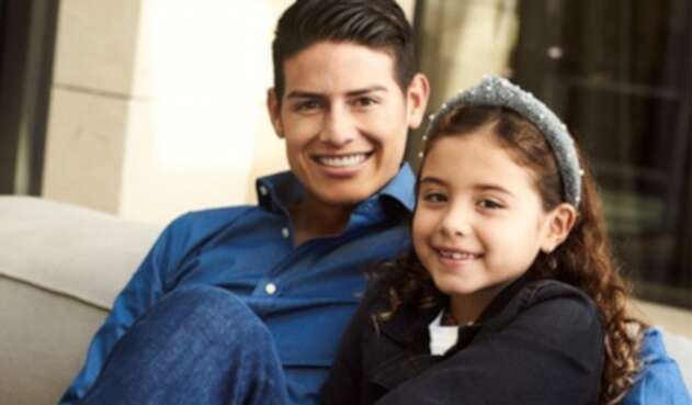 Salomé y James Rodríguez