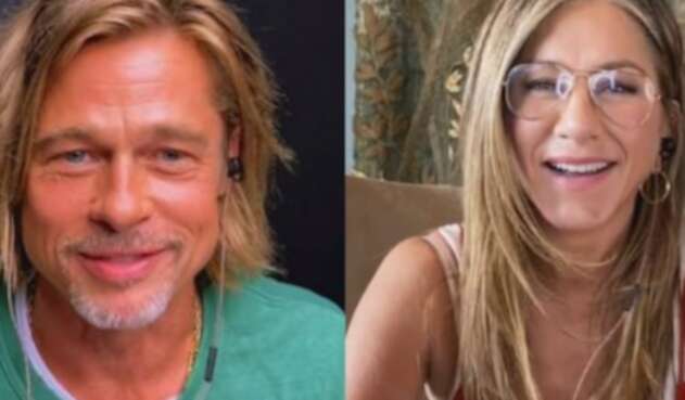 Jennifer Aniston y Brad Pitt