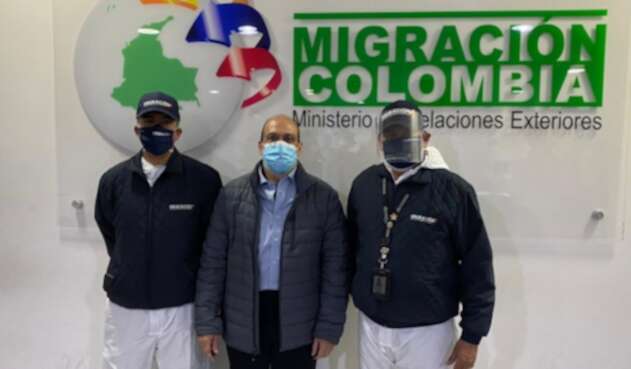 Exparamilitar Rodrigo Tovar Pupo ('Jorge 40'), al llegar a Colombia deportado.