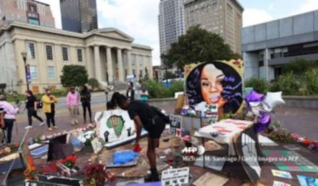 Louisville, Estados Unidos, homenaje a Breonna Taylor