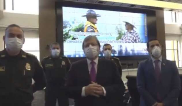 Ministro de Defensa, Carlos Holmes Trujillo.