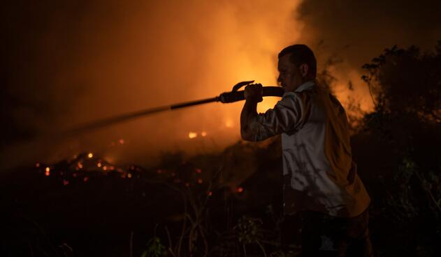 Incendios en el Pantanal brasileño