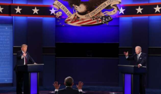 Primer debate entre Donald Trump y Joe Biden Primer debate entre Donald Trump y Joe Biden