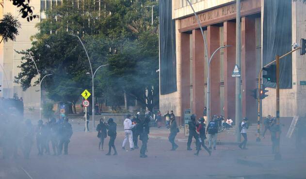 Protestas en Bogotá, 21 de septiembre de 2020