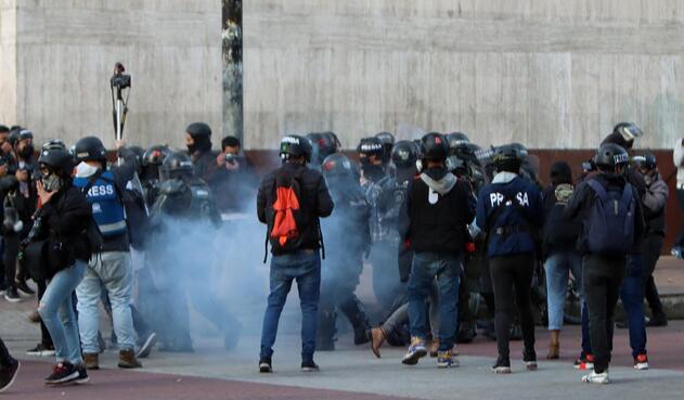 Protestas en Bogotá, 21 de septiembre de 2020