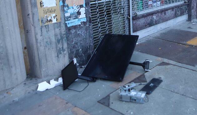 Protestas en Bogotá, 21 de septiembre de 2020