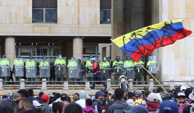 Protestas en Bogotá, 21 de septiembre de 2020