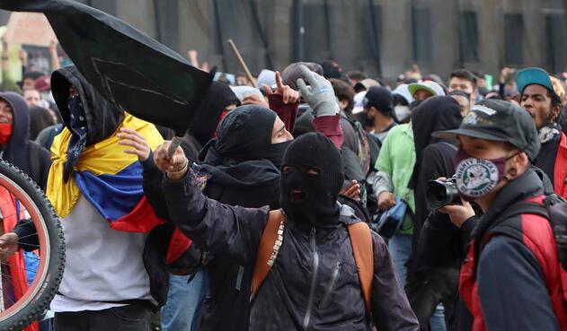 Protestas en Bogotá, 21 de septiembre de 2020