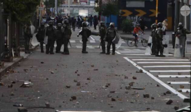 Protestas en Bogotá, 21 de septiembre de 2020